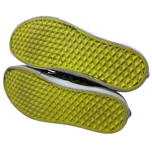 Vans X Disney Pixar Toy Story Alien Sneakers Womens Sz 10 Glow In The Dark - Picture 7 of 7